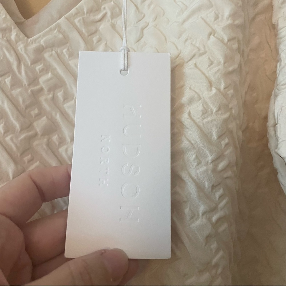 NWT Hudson North Puff Sleeve Dress - Picture 6 of 6